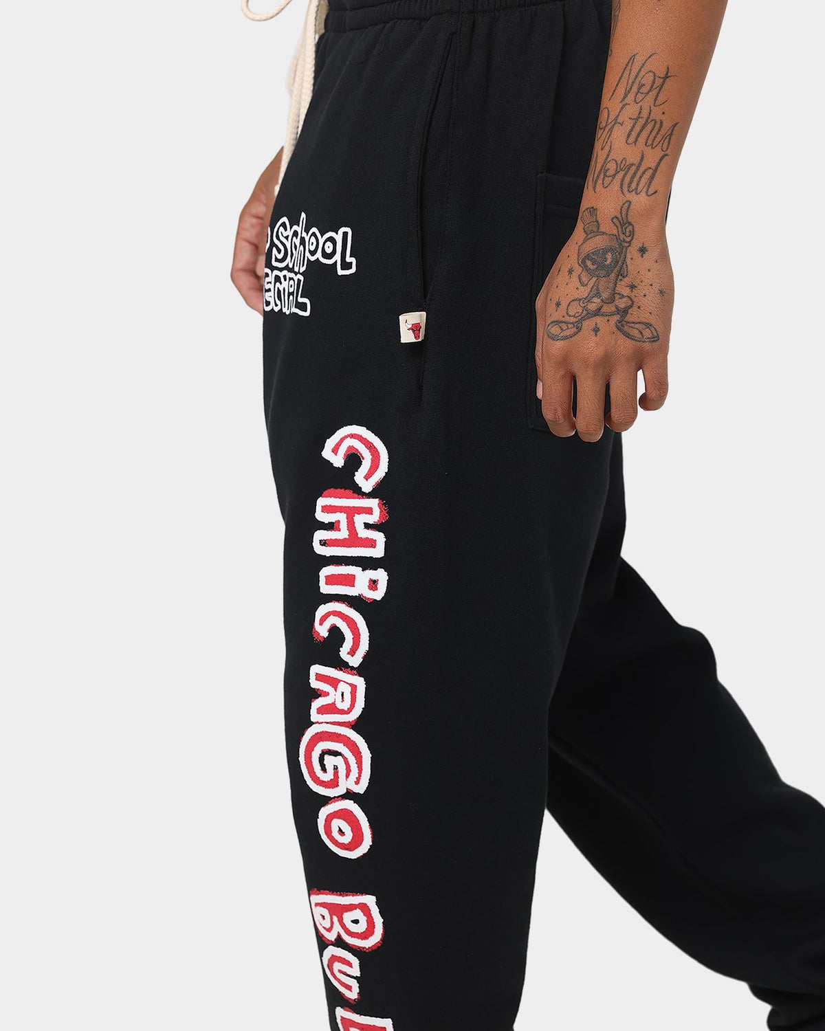 After School Special After School Special X NBA Chicago Bulls Sweat Pants Black - image 9