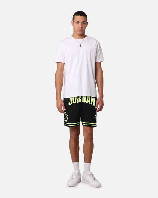Jordan Dri-FIT Sport Diamond Shorts Black/Volt Glow - image 2