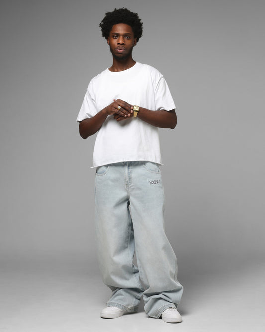 Loiter Star Born Jeans Bleached Blue - image 2