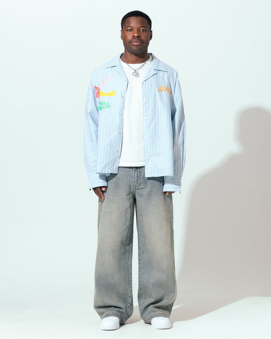 Loiter Star Born Jeans Washed Blue - image 2