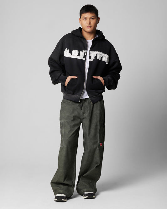 Loiter Kraven Parachute Pants Khaki - image 2
