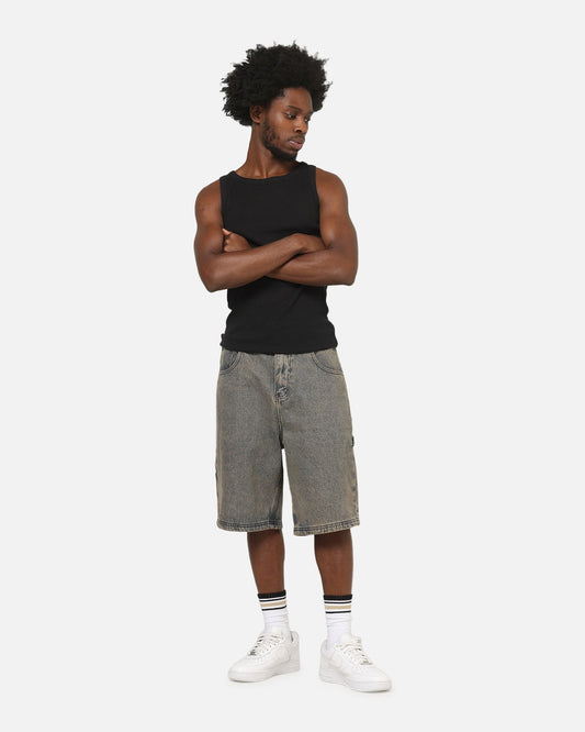 Carre Carpenter Jorts Washed Grey - image 2