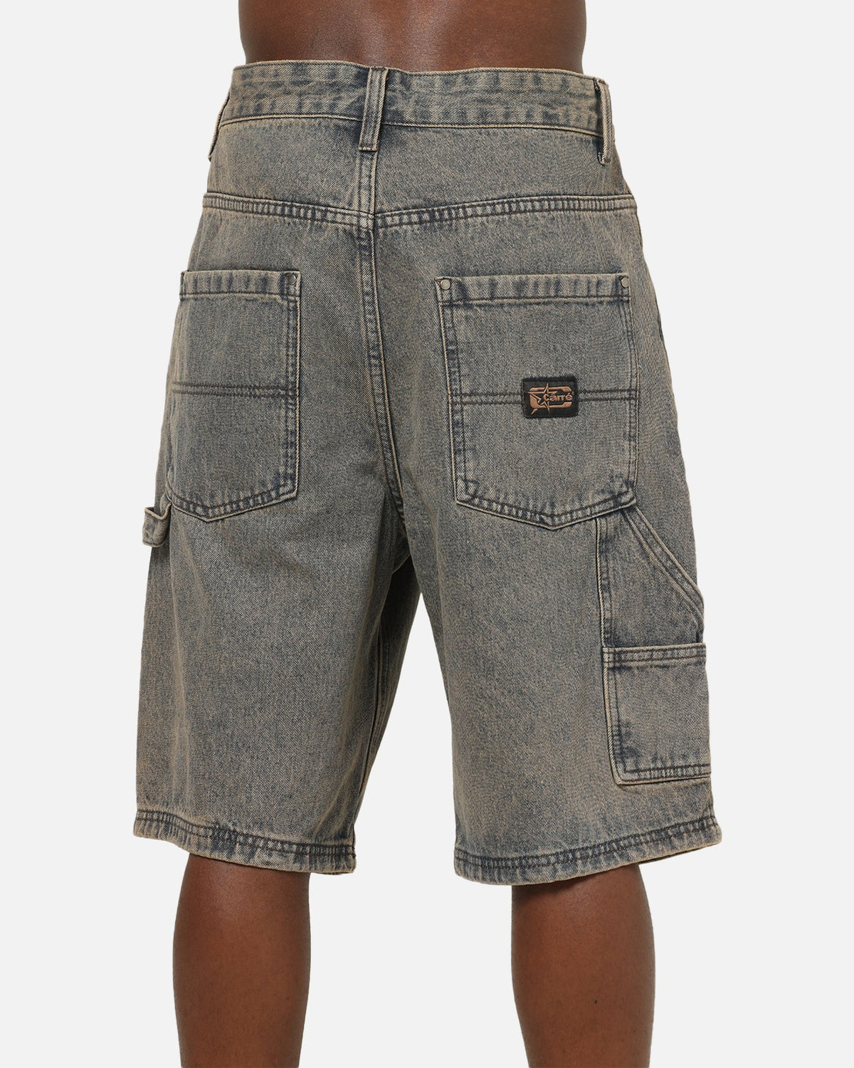 Carre Carpenter Jorts Washed Grey - image 8