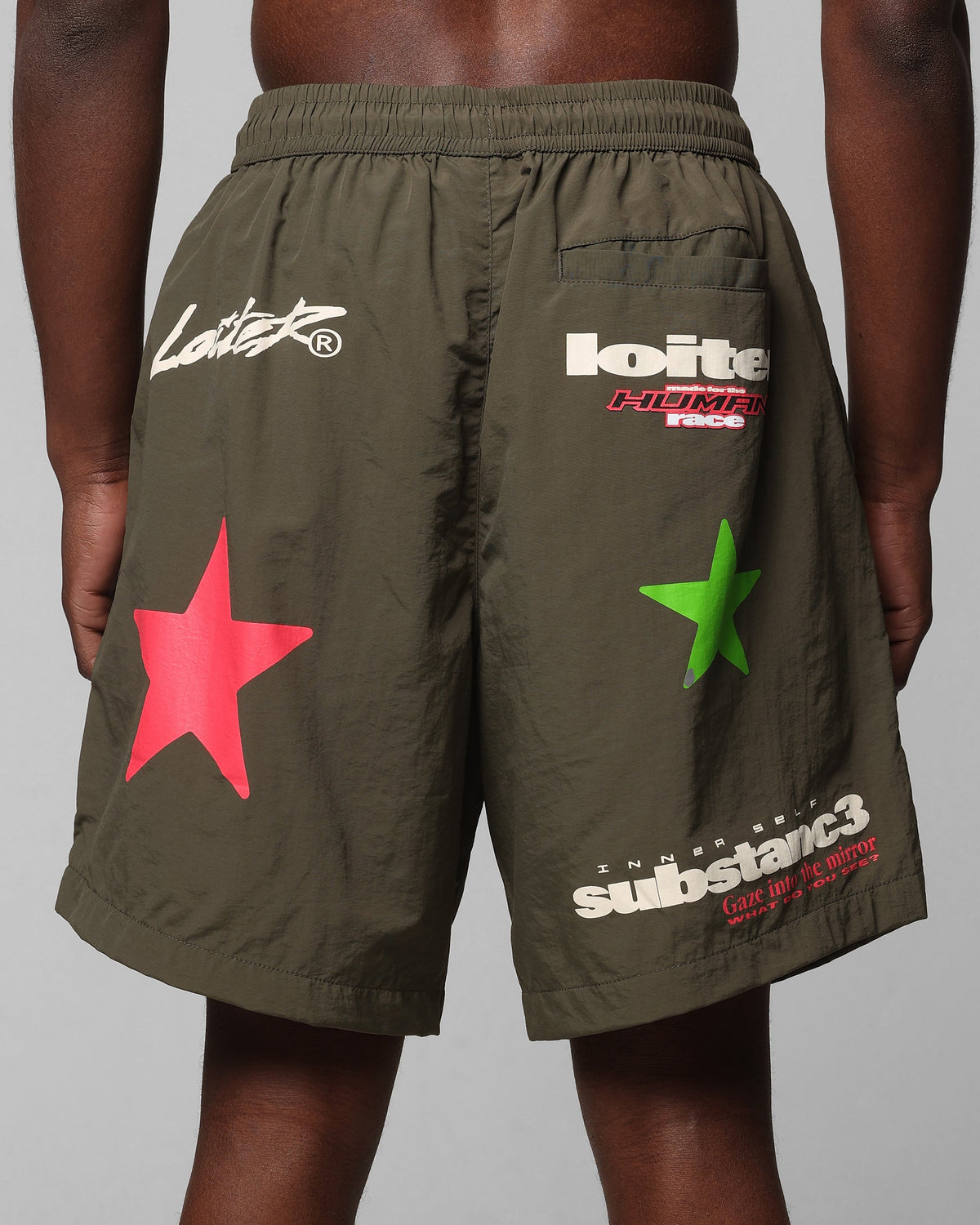 Loiter Substance Shorts Khaki - image 8