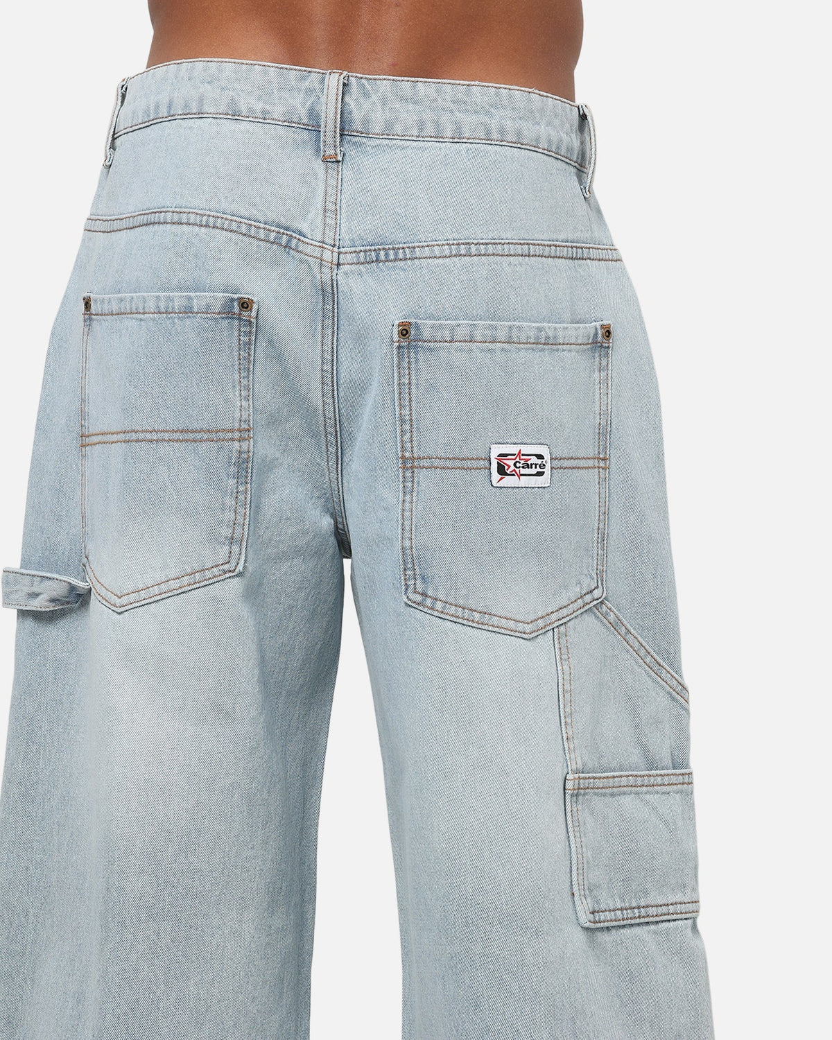 Carre Baggy Carpenter Jeans Sunfade Blue