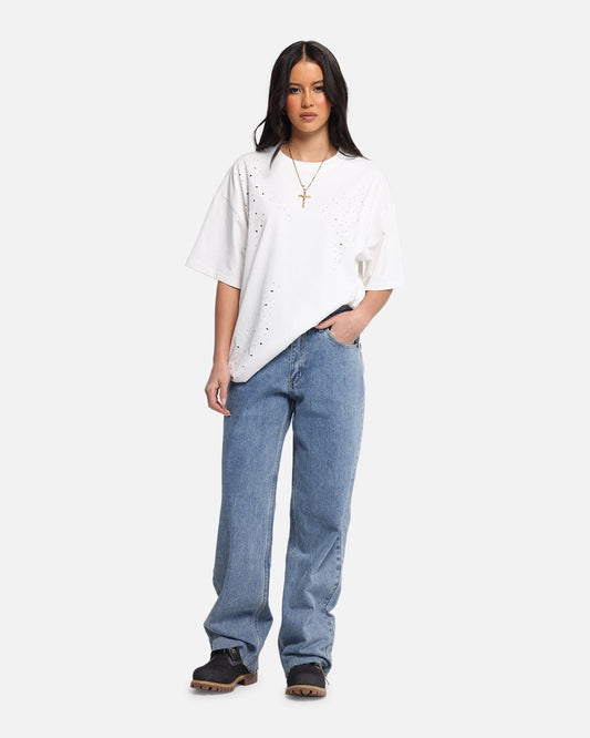 XXIII Women's Baggy Jeans Blue Denim - image 2