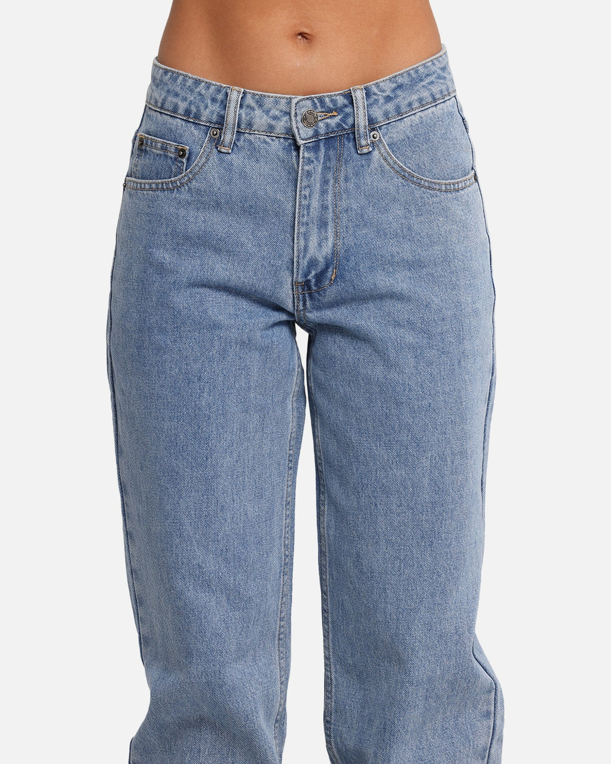XXIII Women's High Rise Relaxed Jeans Blue Denim - image 16