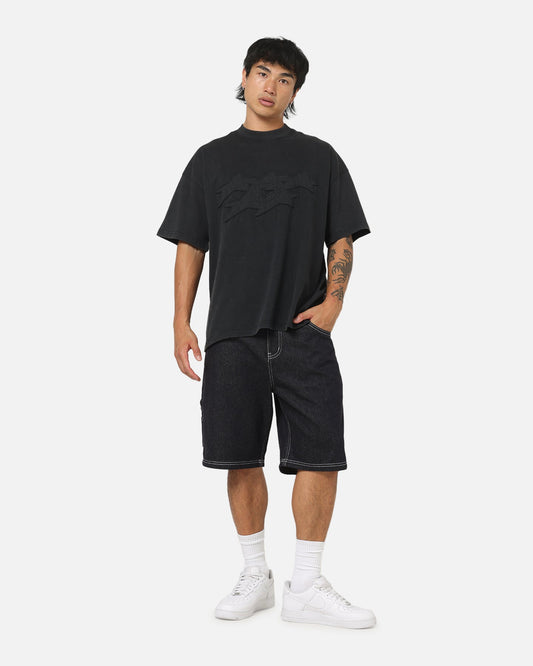 Carre Carpenter Jorts Indigo Denim - image 2
