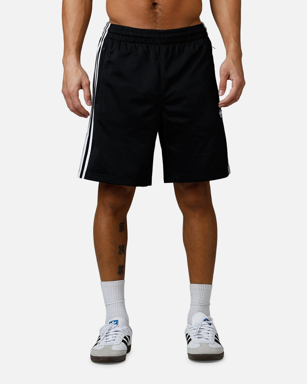 Adidas Firebird Shorts Black/White - image 6