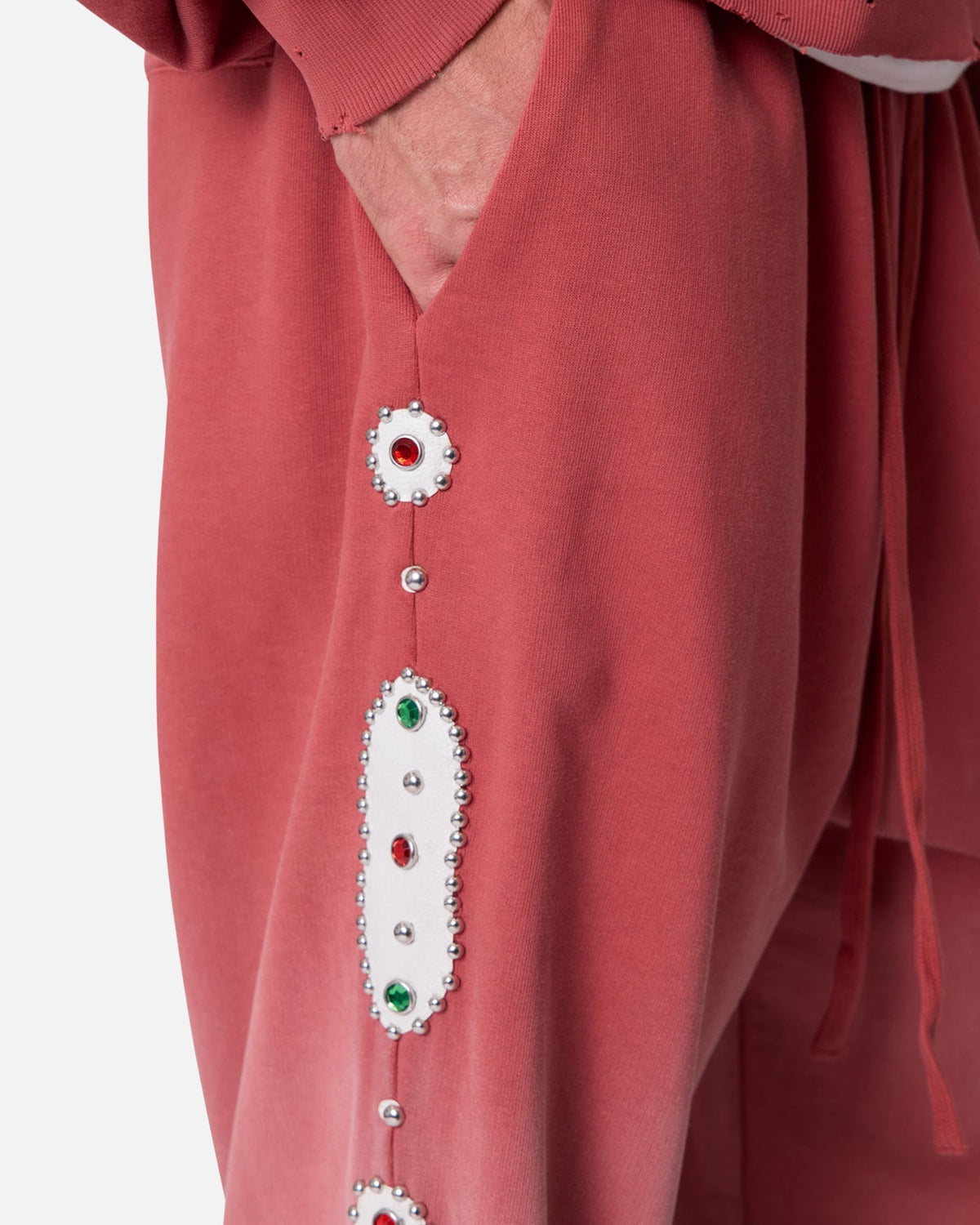 MNML Mojave Sweatpants Washed Red - image 6
