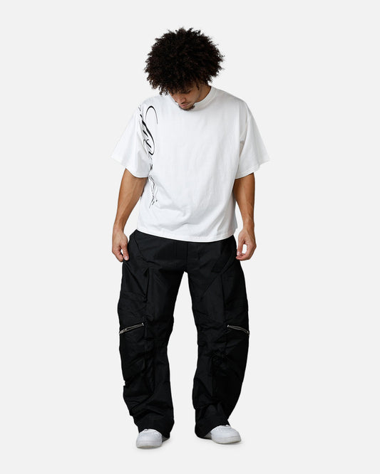 MNML Zip Cargo Tech Pants Black - image 2