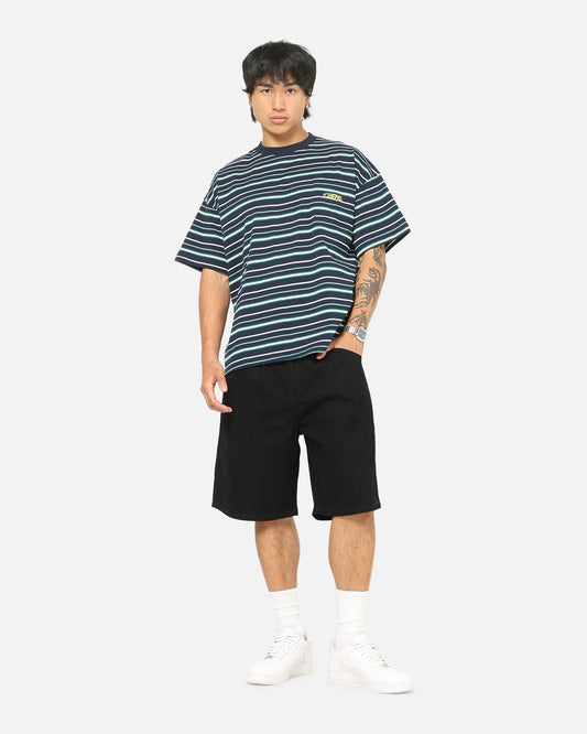 Carre Drill Pleated Jorts Black - image 2