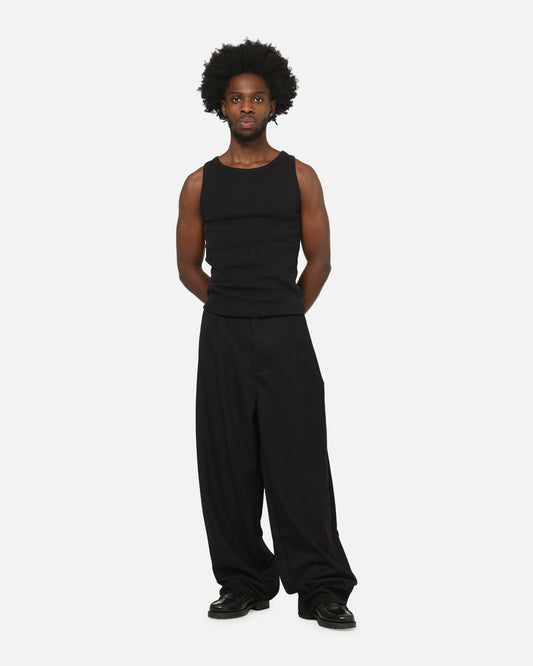 Carre Heritage Pleated Pants Black - image 2