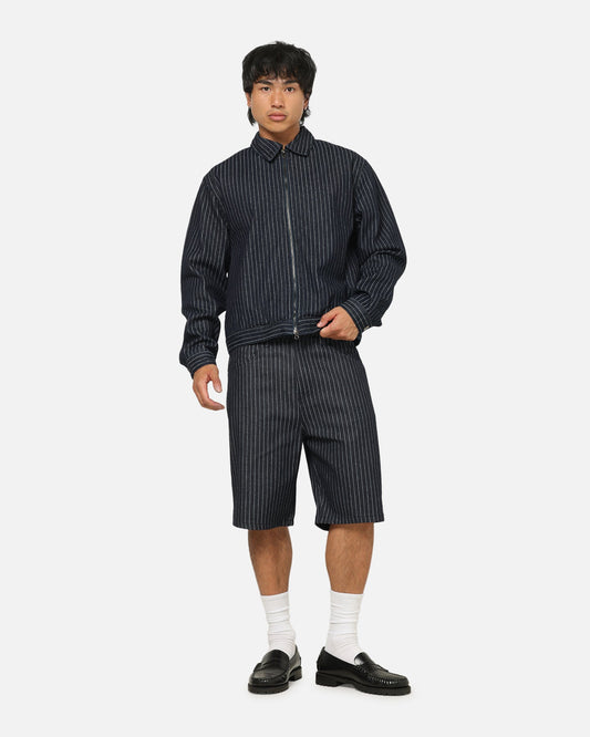 Carre Solace Baggy Jorts Navy Pinstripe - image 2