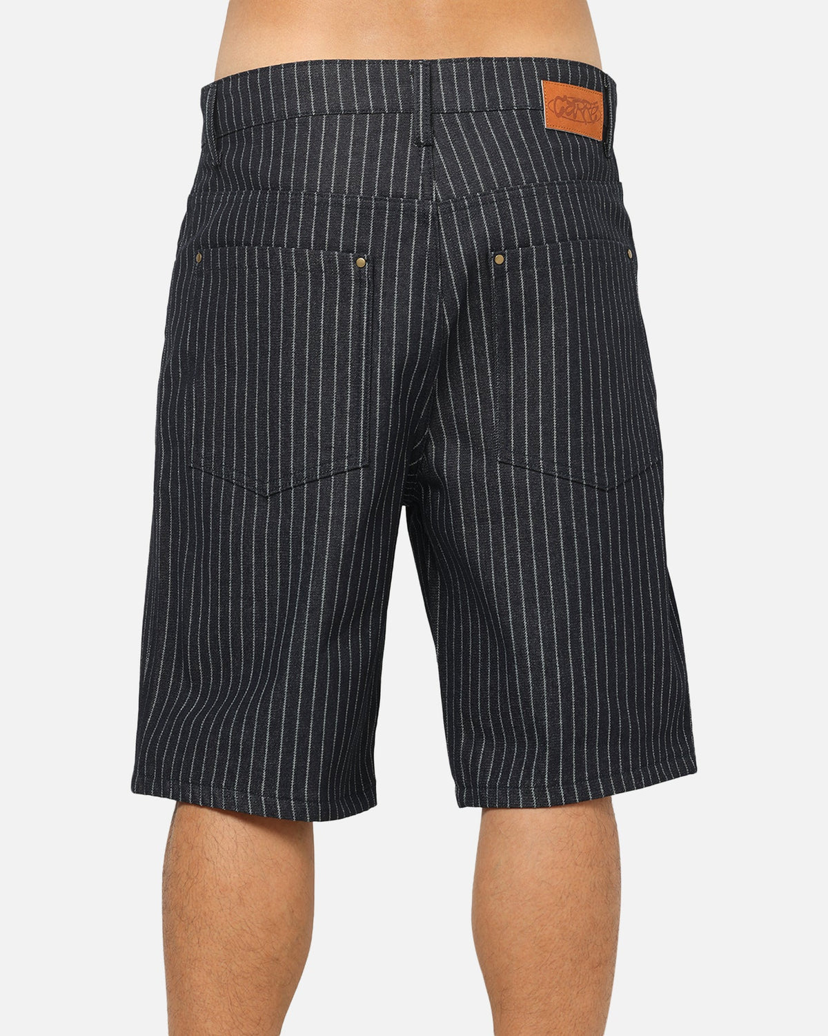 Carre Solace Baggy Jorts Navy Pinstripe - image 8