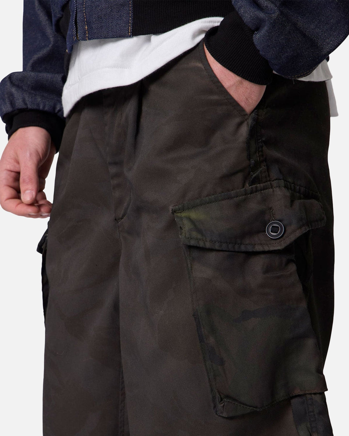 MNML Overdye Rave Cargo Pants Camo - image 6