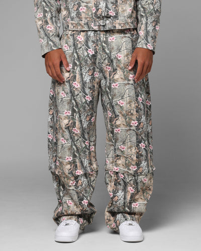 Loiter Thrasher Pants Pink Tree Camo