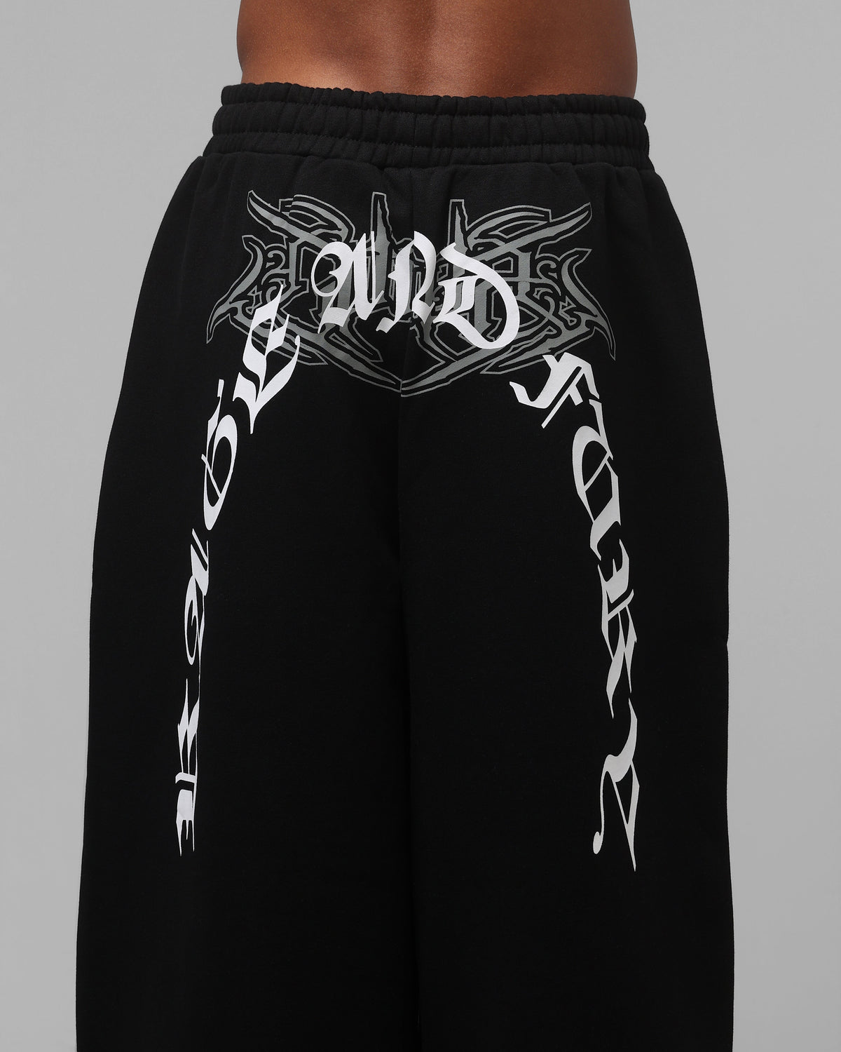 Loiter Team Wipe Sweat Pants Black - image 8