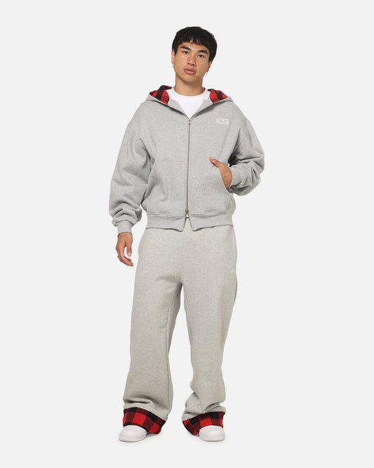 Carre True Form Trackpants Grey Marle/Plaid - image 2