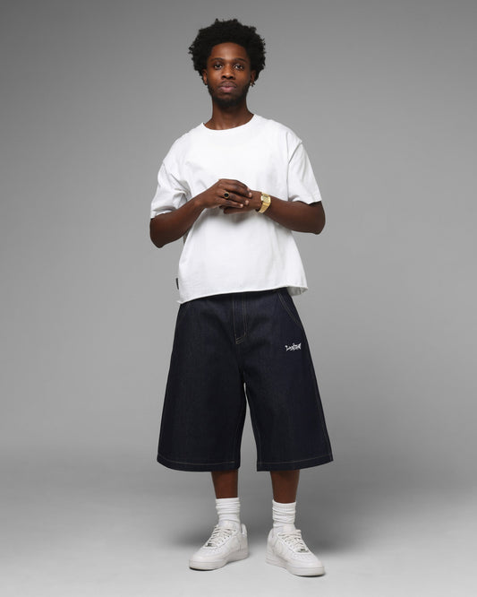 Loiter Star Born Jorts Raw Indigo - image 2