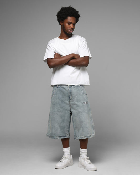 Loiter Star Born Jorts Light Blue - image 2