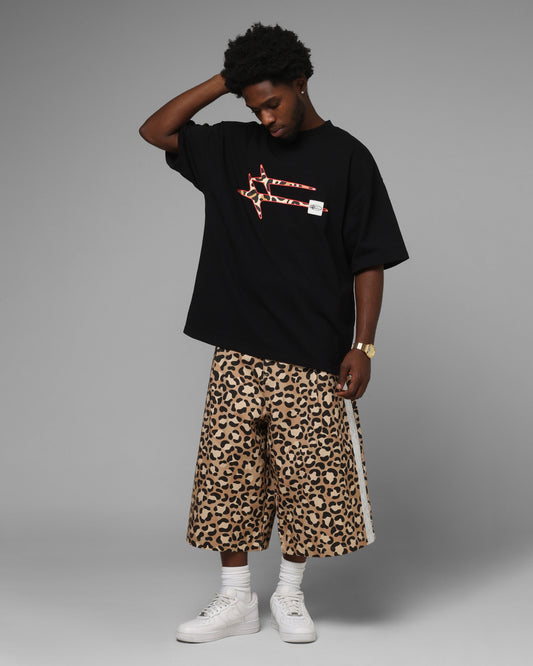 Loiter Lace Jorts Leopard - image 2