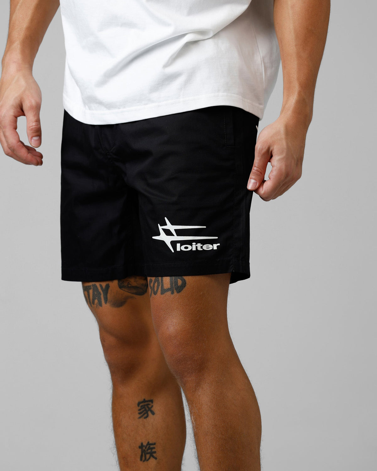 Loiter Nylon Shorts Black - image 7