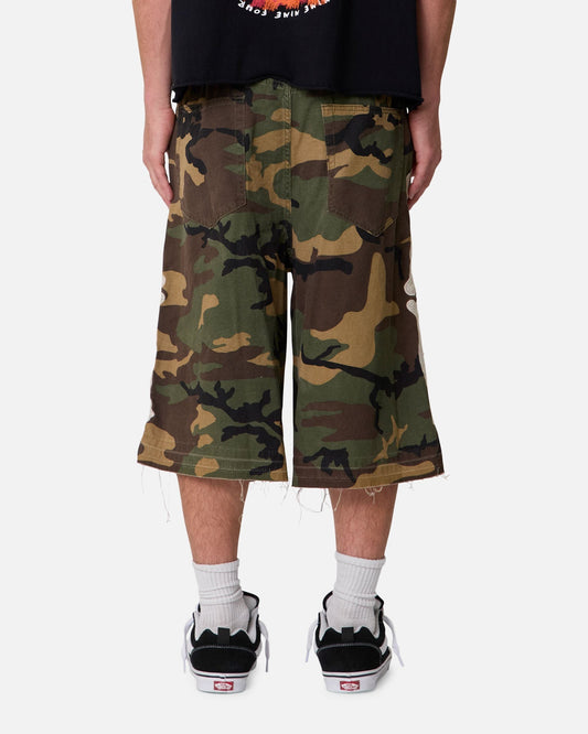 MNML Ultra Baggy Bone Shorts Camo - image 2