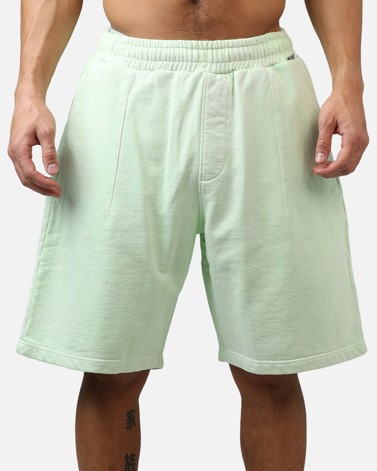 American Thrift Fleece Shorts Washed Lime - image 8
