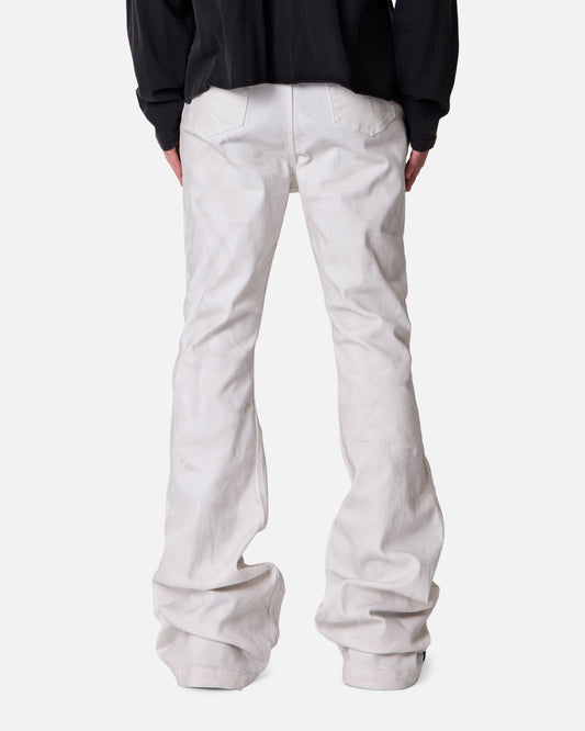 MNML Super Stacked Denim Jeans White - image 2