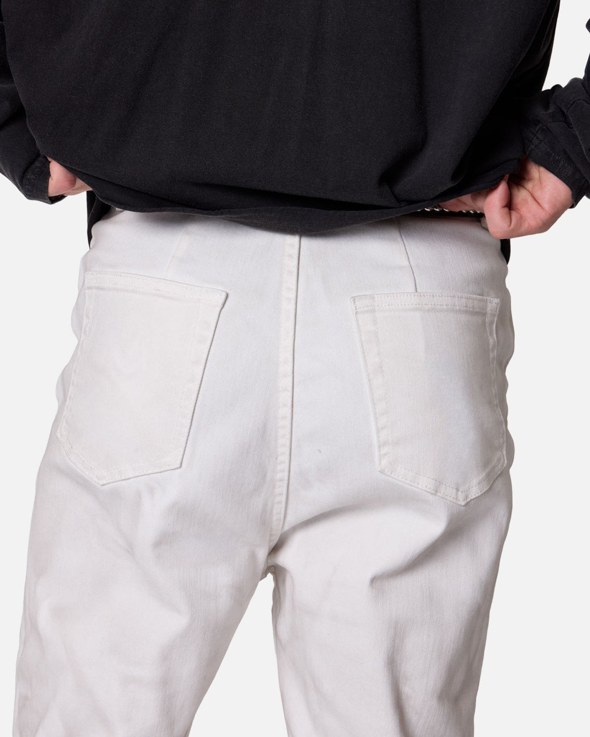 MNML Super Stacked Denim Jeans White - image 7