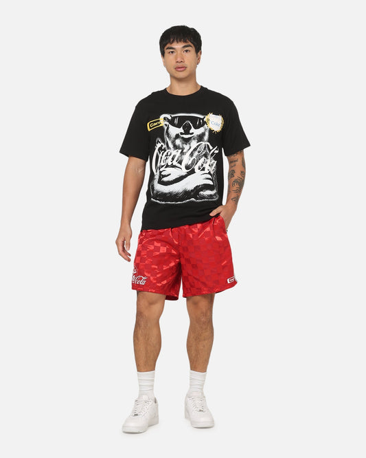 Carre Carré X Coca Cola Legacy Checker Shorts Red - image 2