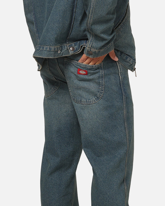 Dickies Thomasville Straight Leg Jeans Khaki Tinted Blue