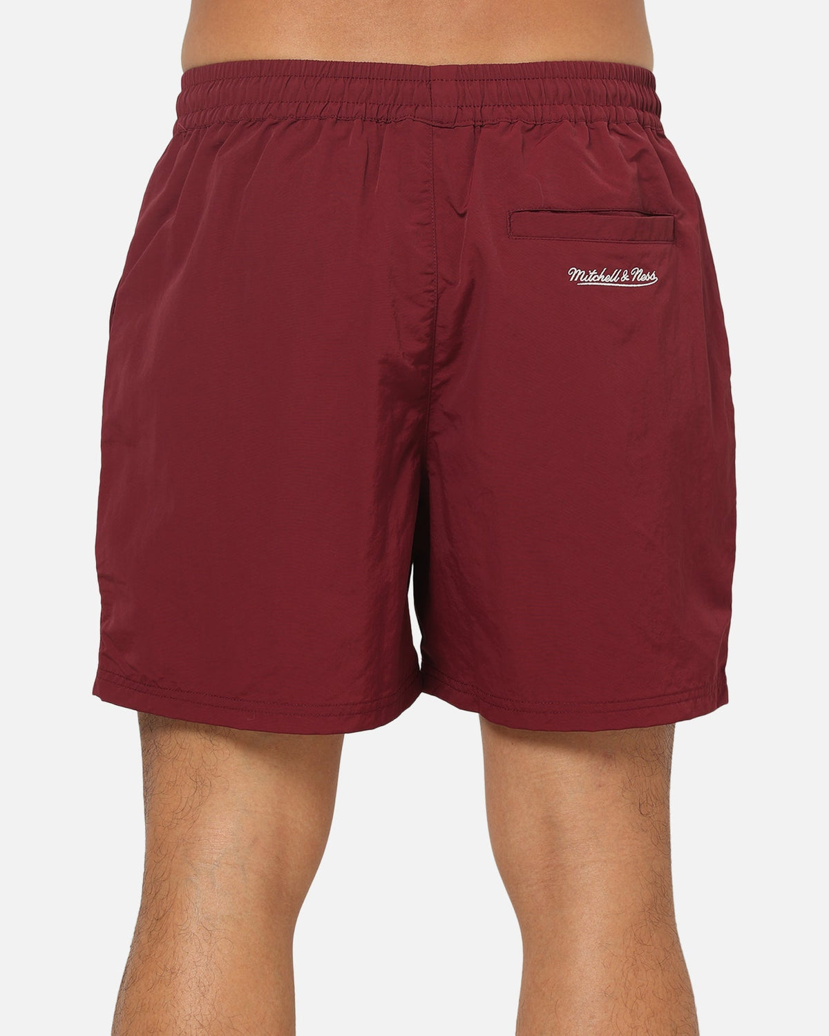 Mitchell & Ness Queensland Maroons Nylon Sport Shorts Maroon