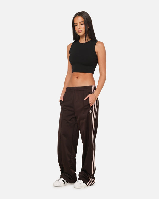 Adidas Women's Firebird Loose Track Pants Brown/Pink - image 2