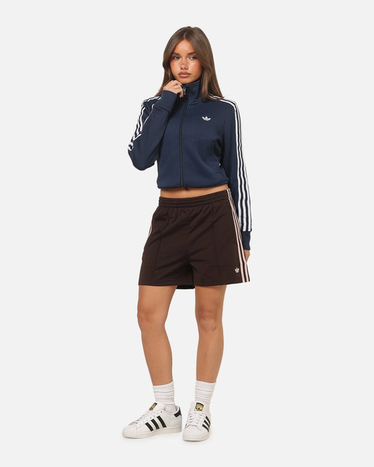 Adidas Women's Firebird Classic Shorts Brown/Pink - image 2