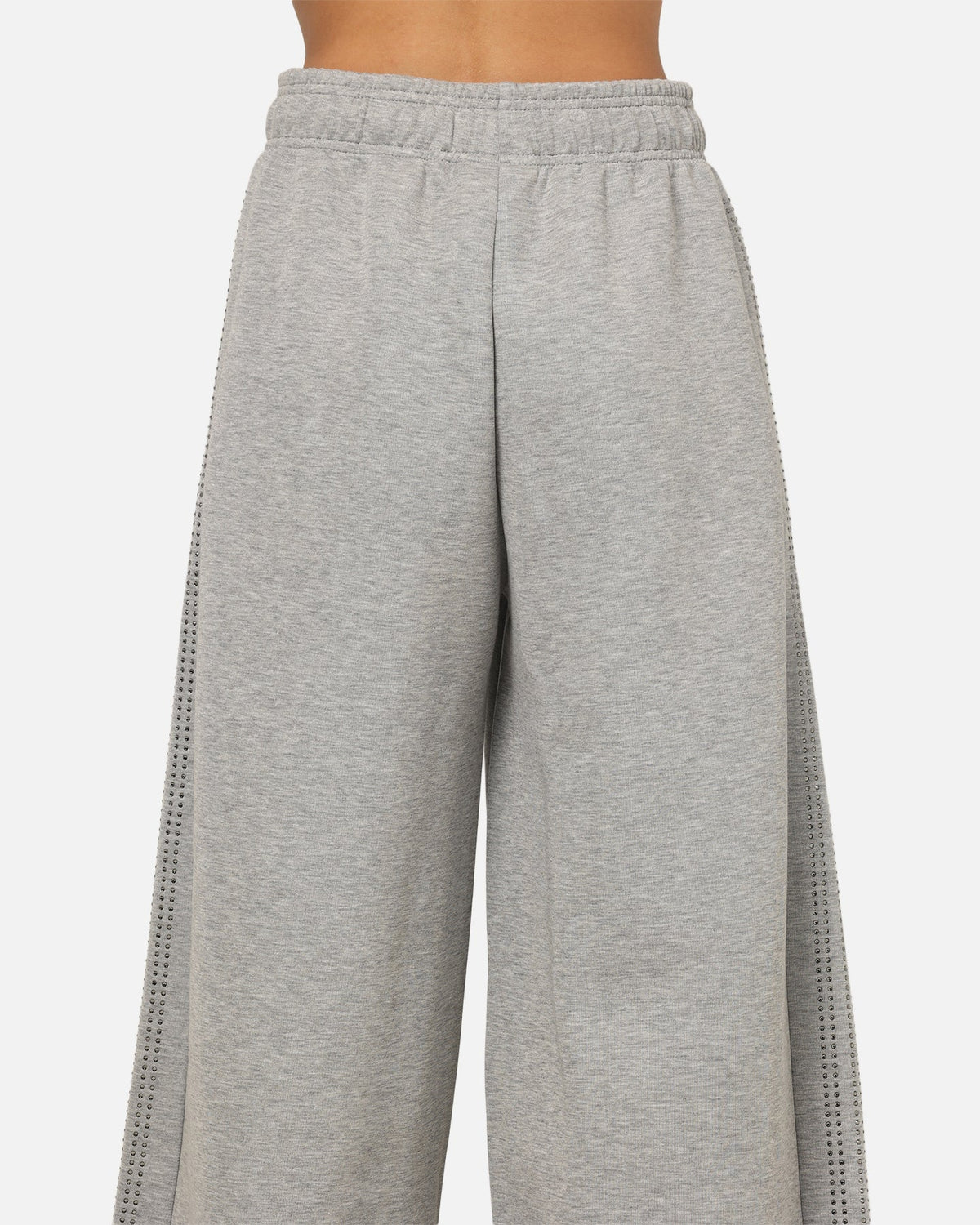 Adidas Women's Teamgeist Rhinestone Track Pants Grey Marle - image 8