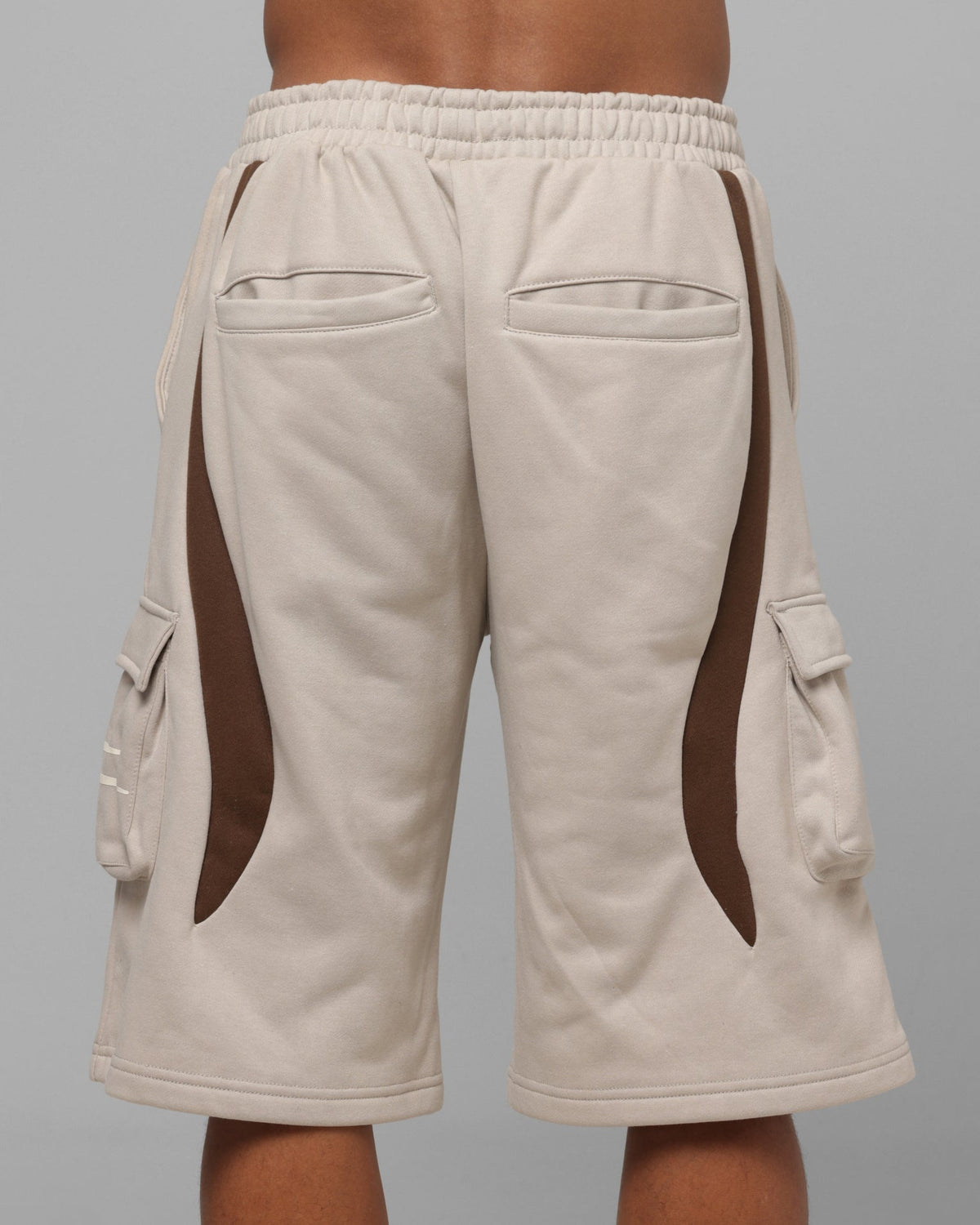 Loiter Hybrid Tek Cargo Shorts Stone