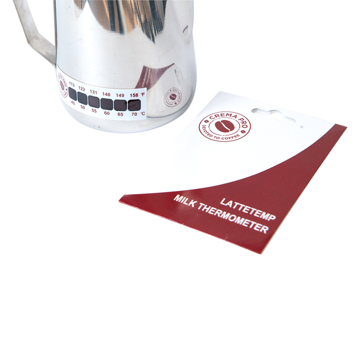 Crema Pro Lattetemp Milk Thermometer