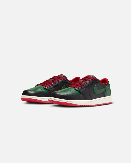 Jordan Women's Air Jordan 1 Low OG "Gorge Green" Black/Gorge Green