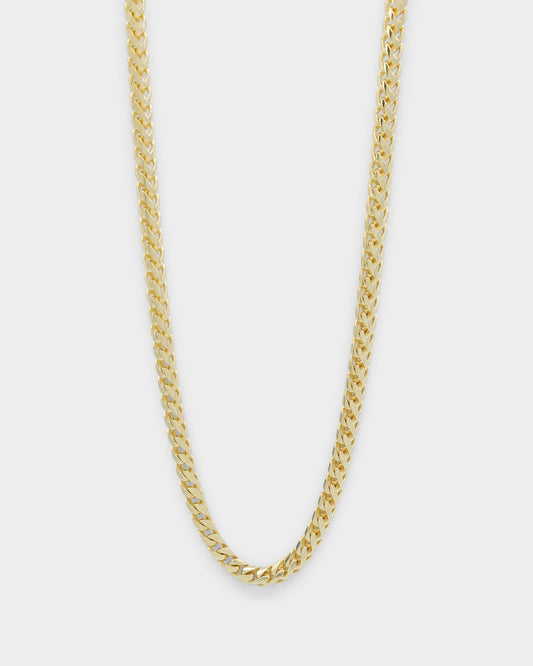 House Of Auric Franco 2.8mm 20" Chain 18k Gold Vermeil - image 2