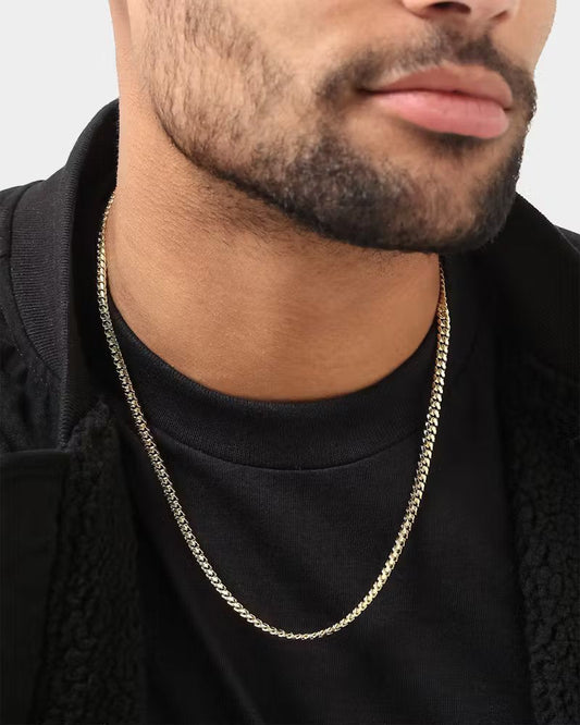 House Of Auric 5mm Cuban Link Chain 18K Gold Vermeil - image 2