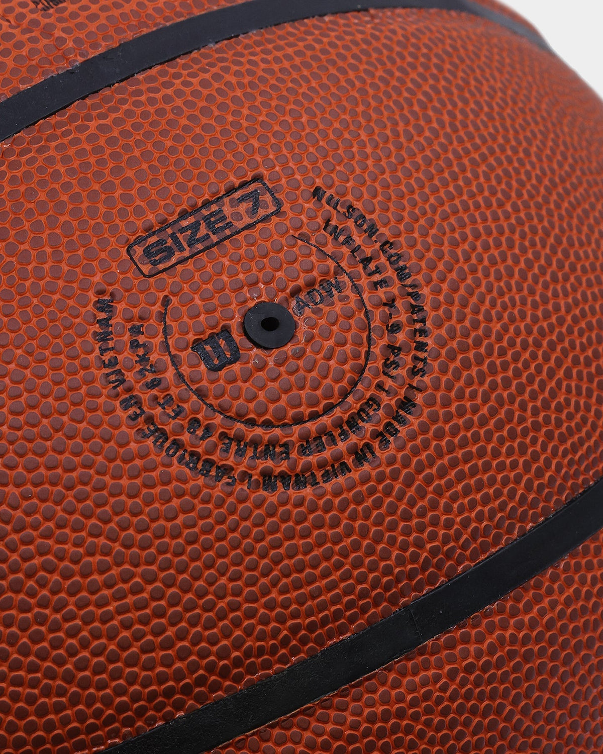 Wilson NBA Authentic Series Indoor/Outdoor Size 7 Basketball Orange - image 10