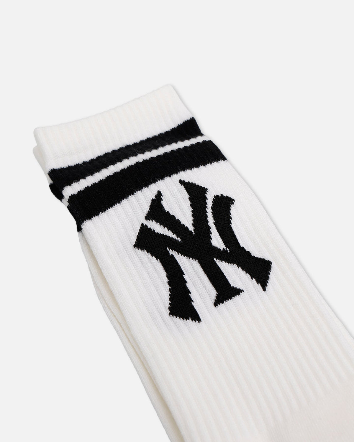 Pro Compression New York Yankees Gym Stripe Crew Sock Black/White