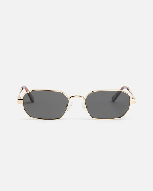 Le Specs Mythic Sunglasses Gold/Smoke