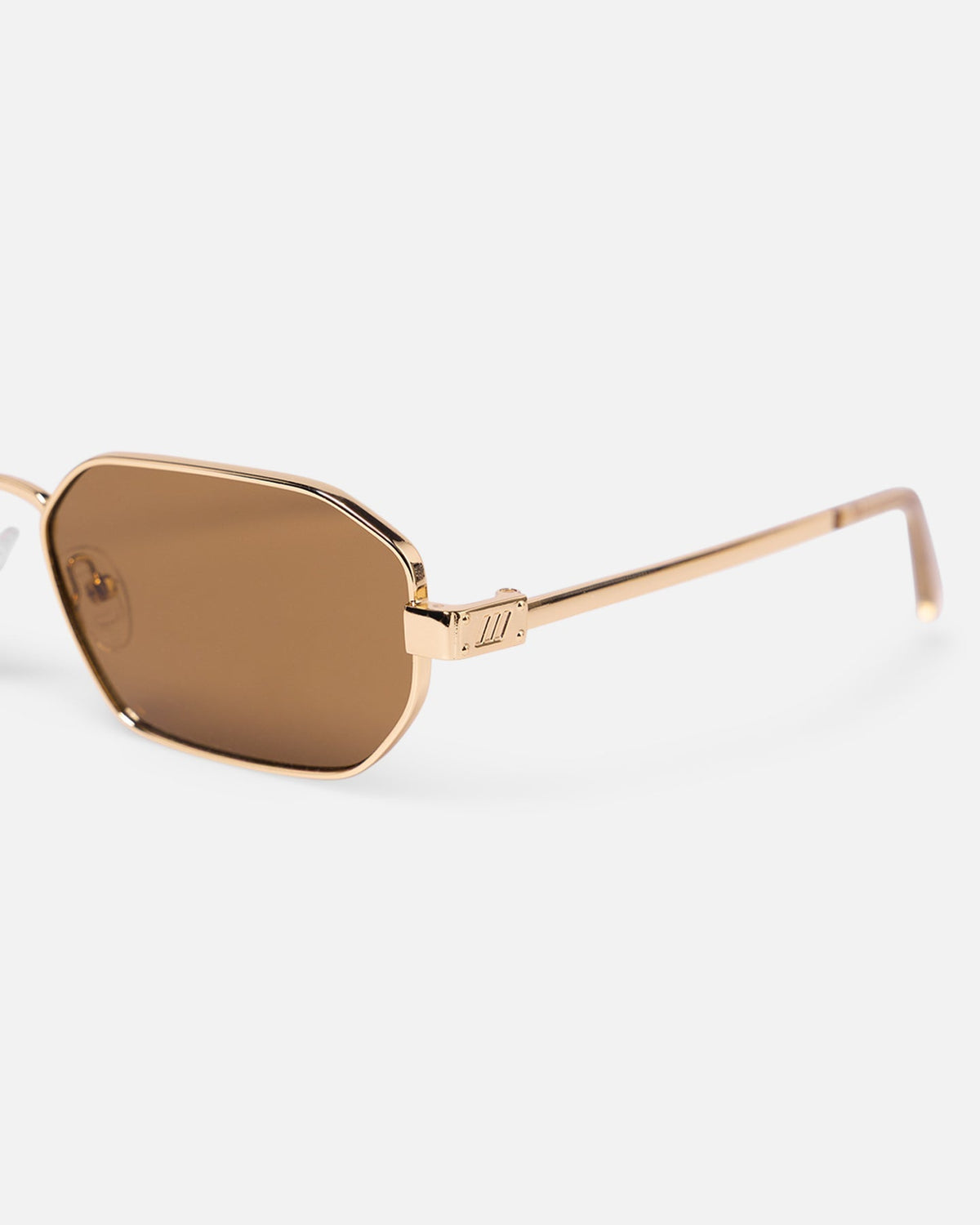 Le Specs Mythic Sunglasses Gold/Brown