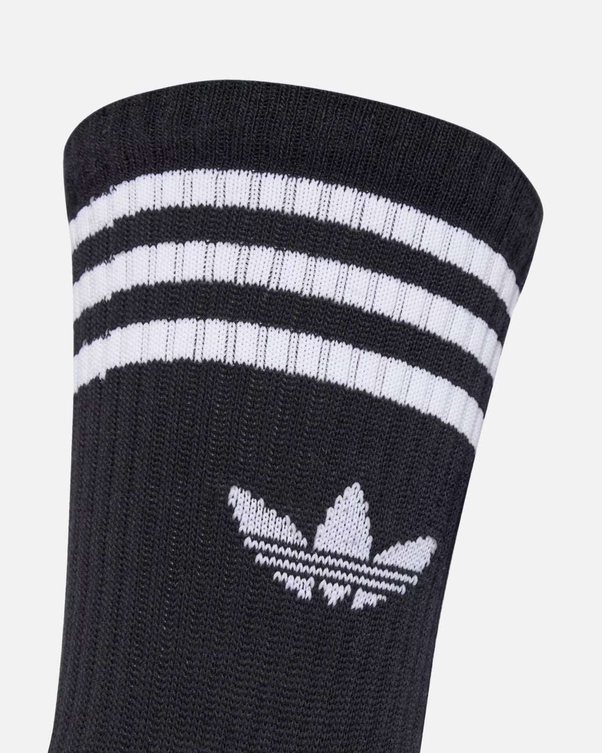 Adidas 3-Stripes Crew Socks 3 Pack Black/White - image 3