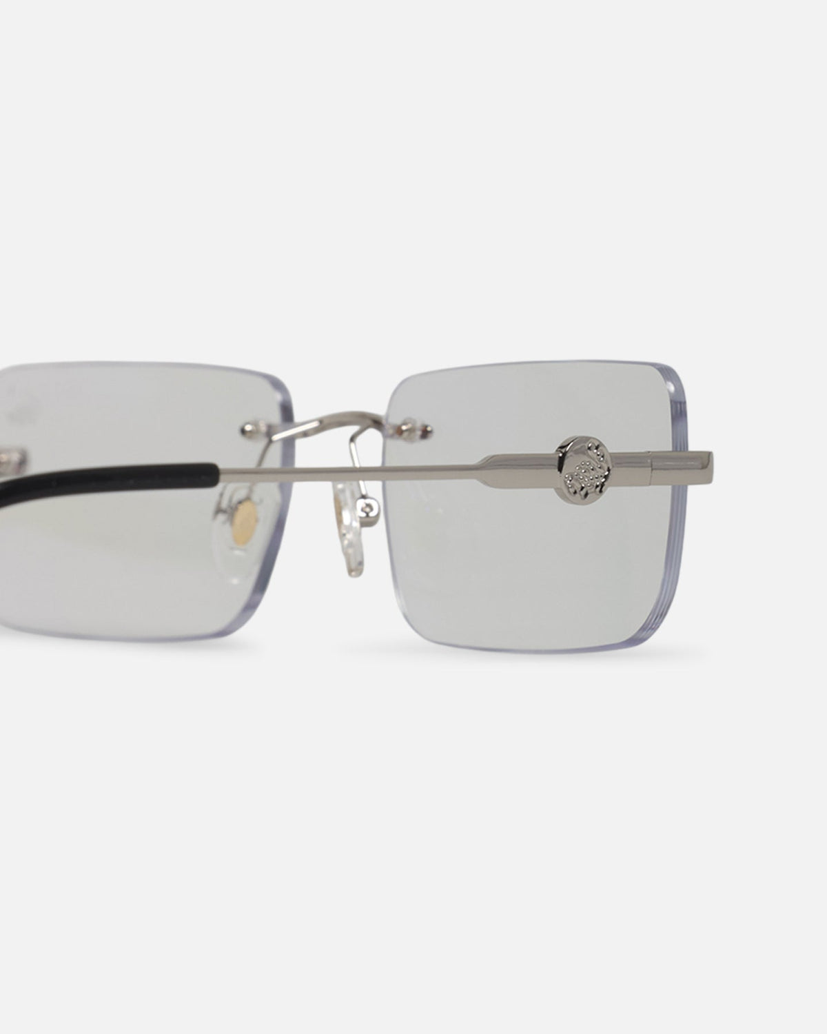 Belvoir & Co Hamptom Anti Blue Light Glasses Silver