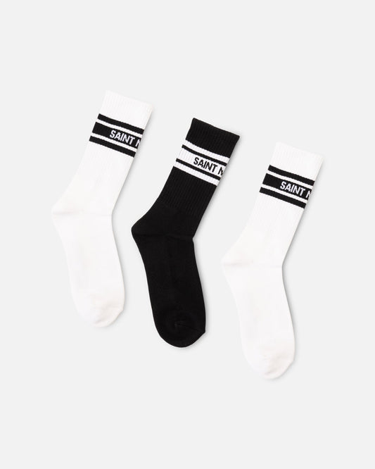 Saint Morta Team Sport 3 Pack Socks Multi