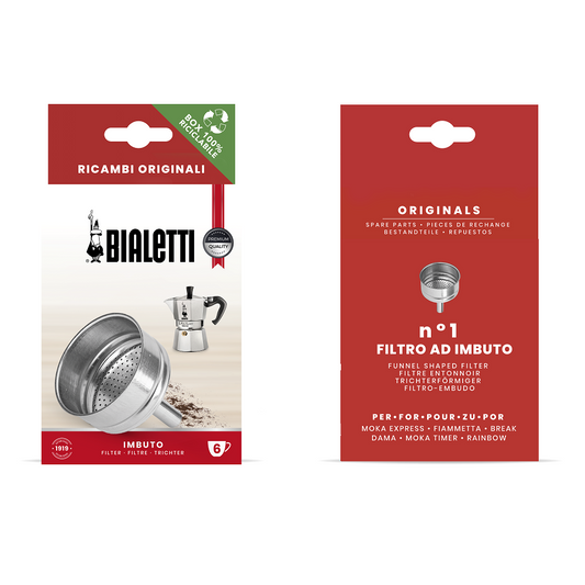 Bialetti Aluminium Funnel - 6 Cup